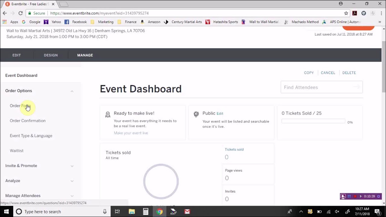 Eventbrite Demo Video - YouTube