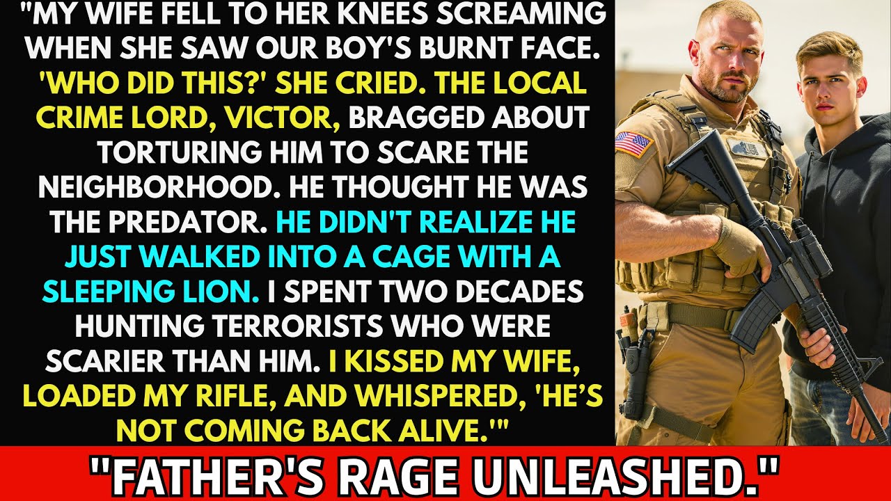 Gang Leader Tortured My Son—But When He Found Out I Was a Navy SEAL Sniper, He Fled in Fear…