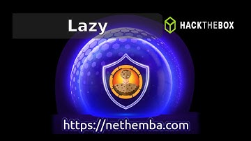 #38 Lazy (HackTheBox) (Medium) Relax And Take A Cookie...
