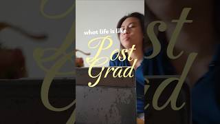 REAL Post Grad life... #postgrad #tipsandtricks #bruh