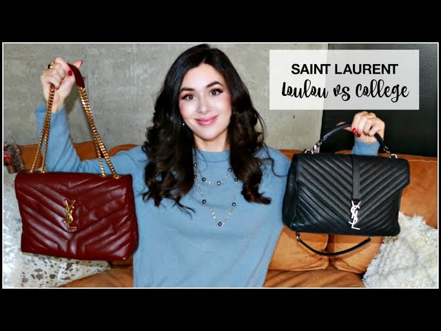 Need help deciding on a YSL bag. I'm thinking of either getting a LouLou small  or medium, the medium college bag, or the medium envelope bag. : r/handbags