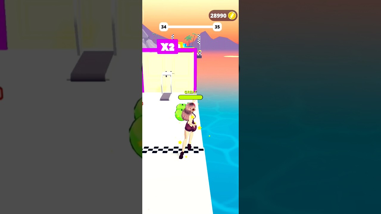 Run Healthy mobile level 35 gaming play running game play 