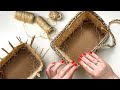 DIY wicker basket