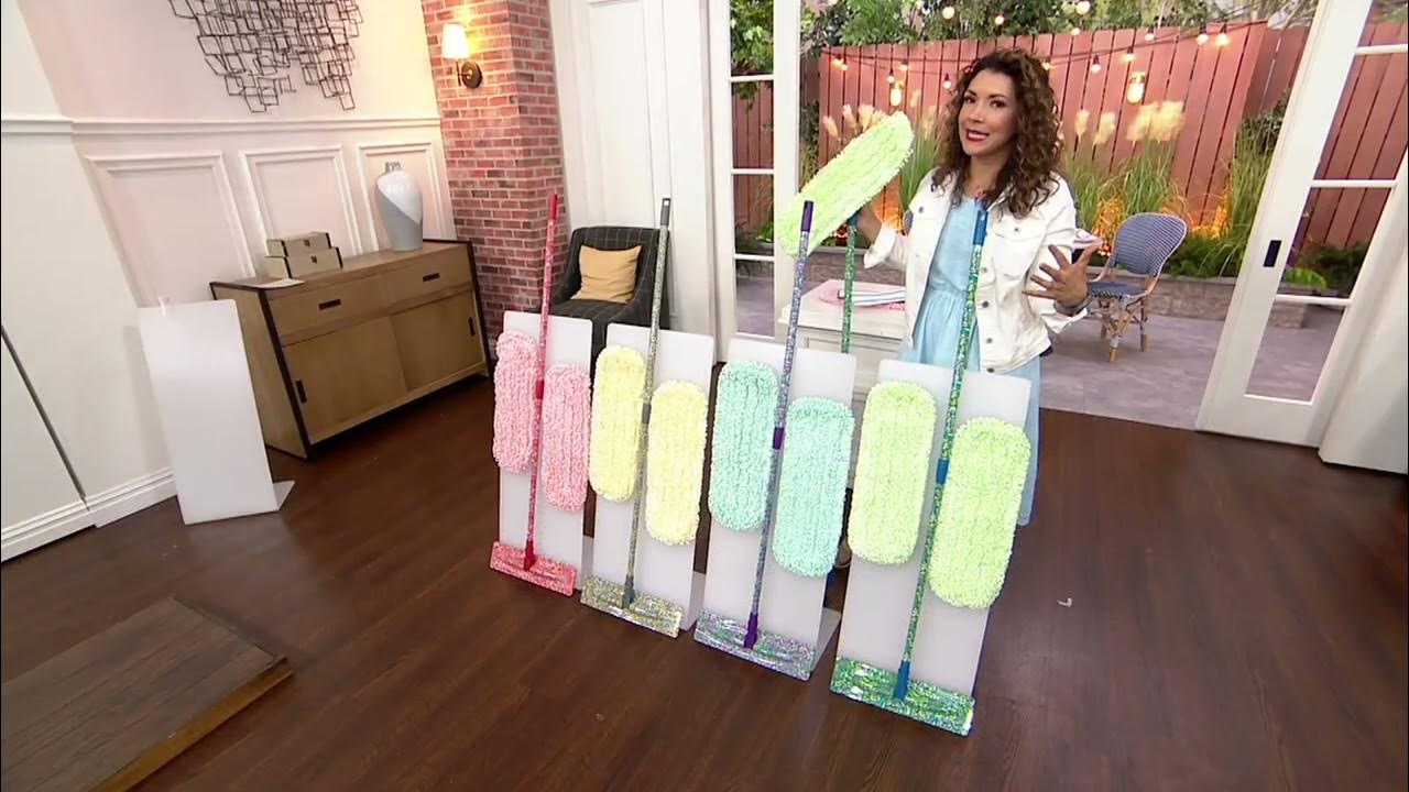 4Piece EASYGLIDE Wet or Dry Mop System by Campanelli on QVC YouTube