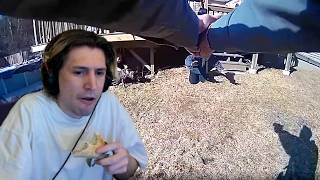 xQc Reacts To Gas Station Battlefield & Insane Kidnapping Plot Twist (Cop Slop)