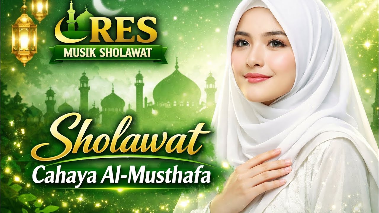 Sholawat menyentuh hati cahaya Musthofa ‼️ lirik ll @resmusiksholawat