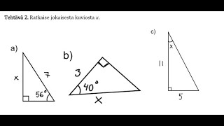 MAB3 Kertauskoe 2 (trigonometriset funktiot)