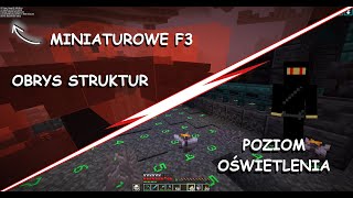 Minecraft Mody - MiniHUD - Jak korzystać? Postawy obsługi moda i najważniejsze funkcje.