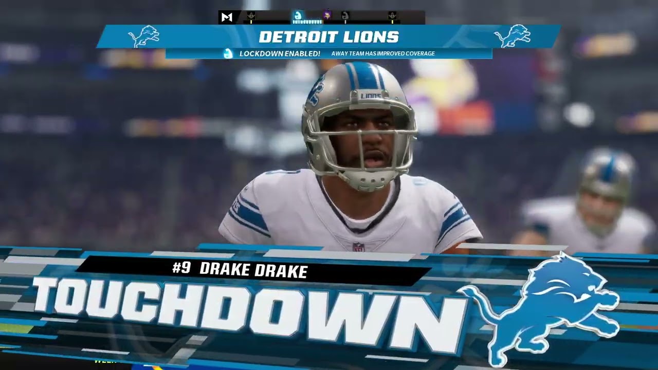 Madden NFL Legends | Detroit Lions | Drake | Minnesota Vikings | Jimmy Garoppollo