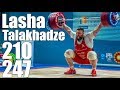 Lasha Talakhadze (Georgia) 210kg Snatch 247kg Clean and Jerk - 2018 Europeans