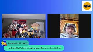 Information #7 TCU at West Virginia watch, reactions..emotional West Virginia fan! LIVE show Update