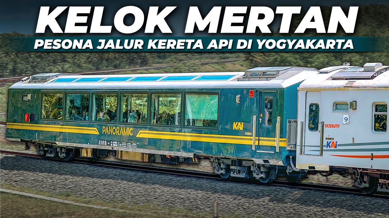 TEMPAT HUNTING IDAMAN PARA RAILFANS !! PESONA TIKUNGAN KELOK MERTAN DI YOGYAKARTA