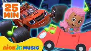 Blazing Speed Racing Songs From Blaze, Bubble Guppies & MORE! 🚗 25 Minutes | Nick Jr. Music