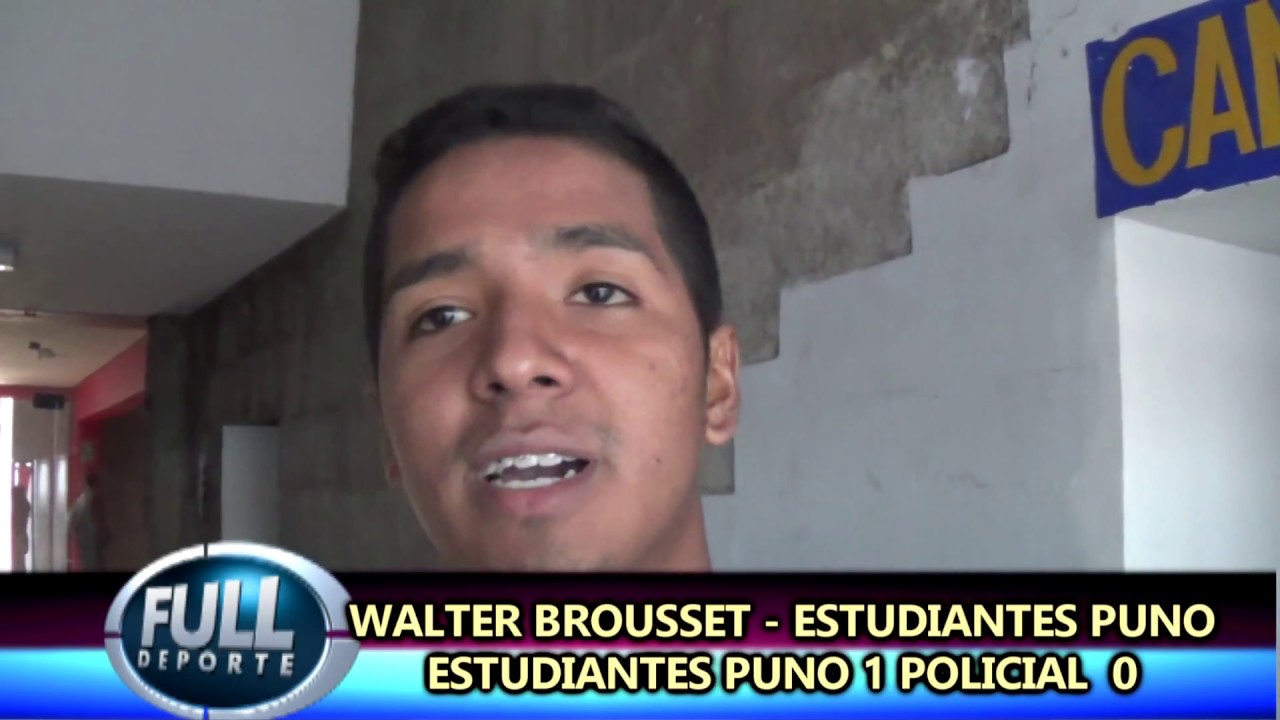 WALTER BROUSSET la voz
