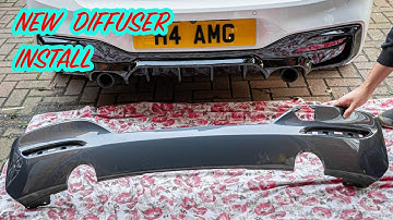 Bmw M140i Rear Diffuser Install