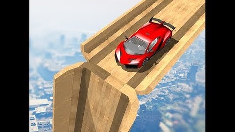 Double Impossible Mega Ramp 3D