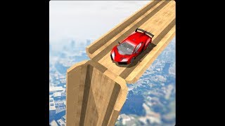 Double Impossible Mega Ramp 3D