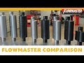 Flowmaster Muffler Comparison w/Examples - How to Choose a Muffler for V6 Dodge Charger & Other Cars