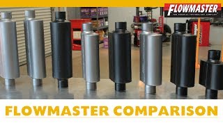 Flowmaster Muffler Comparison w/Examples  How to Choose a Muffler for V6 Dodge Charger & Other Cars