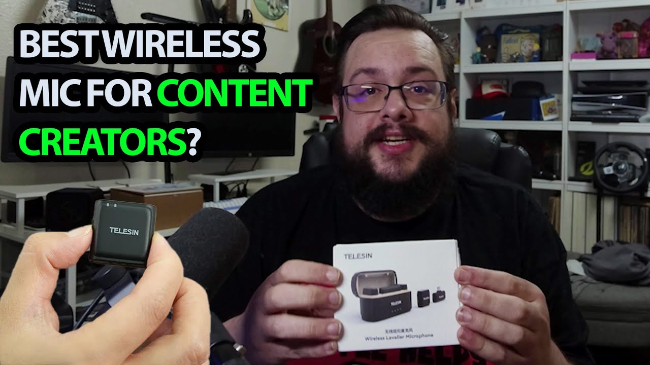 TELESIN Wireless Microphone: Crystal-Clear Audio Anywhere! - YouTube
