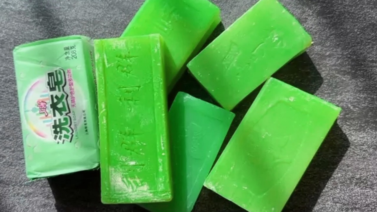 Crunchy & Clean ASMR Soap Cutting Sounds - 1321