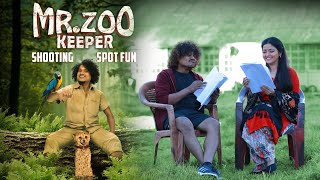 Mr.Zoo Keeper shooting alaparaigal!! ( Comali & Heroine )