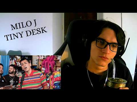 Milo J: Tiny Desk Concert | REACCIÓN DE EMERGENTE | CAMU TrasBambalinas
