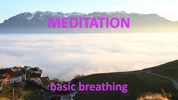 5 minutes MEDITATION session: Basic breathing exercise - Aikido Virtual Dojo