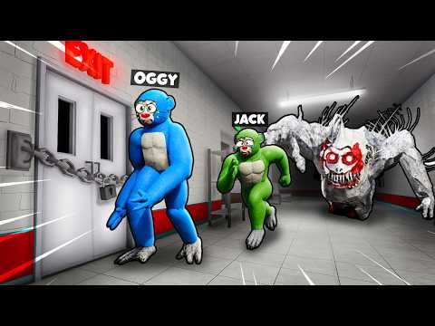 Roblox Oggy Playing Afraid Monkey With Jack