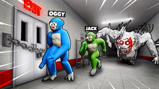 Roblox Oggy Playing Afraid Monkey With Jack