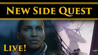 Destiny 2 Lore - New Edge of Fate Side Mission! Also Im literally just reading lore on stream...
