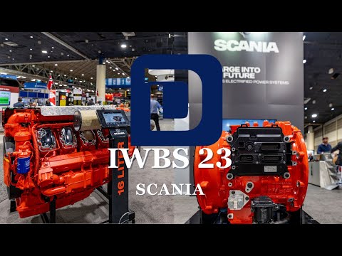 D'Angelo Marine Exhaust & Scania — 2023 Int'l WorkBoat Show