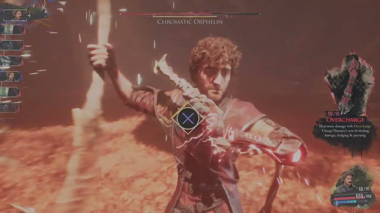 Gustave Solo - Optional Boss #6  Chromatic Orphelin - Challenge Run - Expedition 33