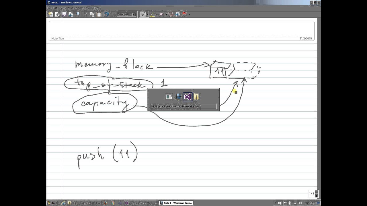 Week 08 C++ class stack using free store Part 2 - YouTube