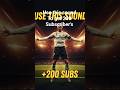 Use This Sound &amp; Gain 200 Subscribers 🚀 | RONALDO Edit 🔥 #ronaldo  #birdtrend  #prásüx_fx #mixtape
