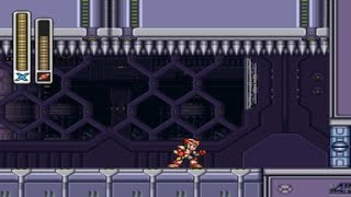 Mega Man X3 Dopler Stage1 ShortCut trick on the Walljump puzzle