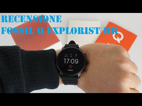 Recensione Fossil Q Explorist HR: lo smartwatch più bello del 2019