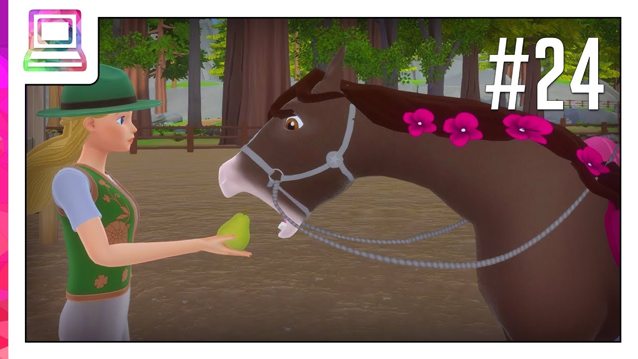 Лошадиные тропы Барби (часть 24) (игра о лошадях)