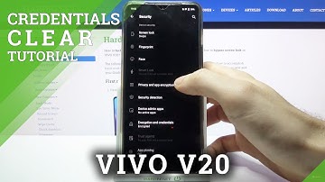 How to Clear Credentials on VIVO V20 – Remove Credentials