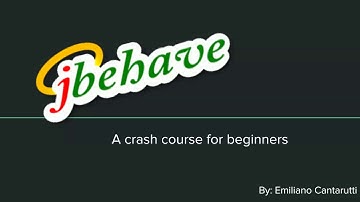 Introduction to test automation - Setting up Jbehave