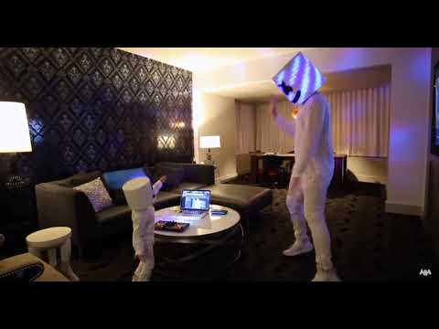 Marshmello Surprises 3 Year Old Lethan, Who Dressed Like Him For Halloween