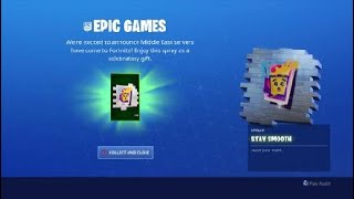 Fortnite Middle East Servers Can Play Now Log In Too Receive A Reward!