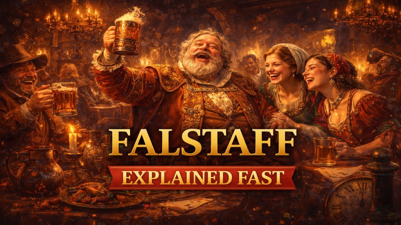 FALSTAFF - The OPERA Story Explained FAST