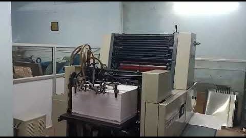KOMORI SPRINT 26 - 26 SINGLE COLOR USED OFFSET PRINTING MACHINE SALE +918296480078