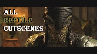 Mortal Kombat X All Reptile Character Cutscenes Story Mode Steven Blum Mkx
