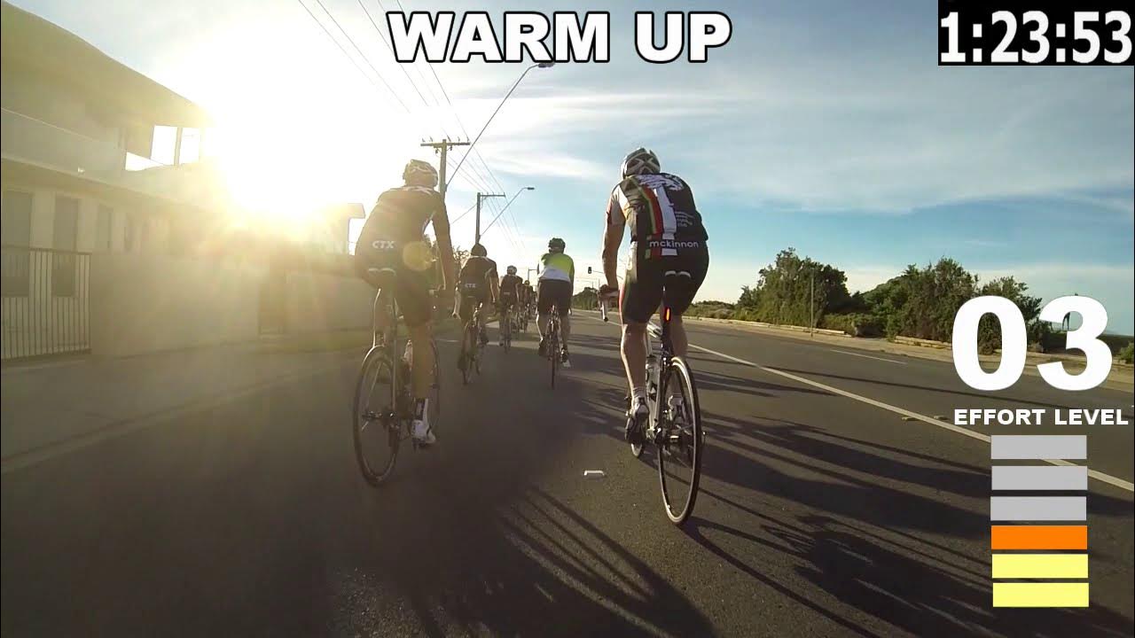 60 minute indoor trainer workout