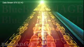 Stock Footage Data Stream digital network information technology Data Stream ST5 D2 HD