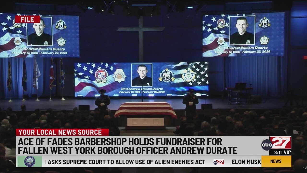 Ace of Fades Barbershop to host fundraiser for fallen officer Andrew ...