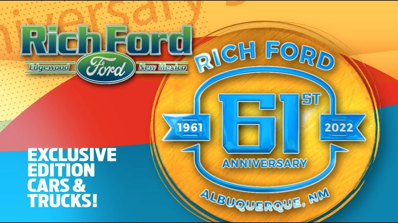 Rich Ford Edgewood’s 61st Anniversary Sale Week 1 3 YouTube