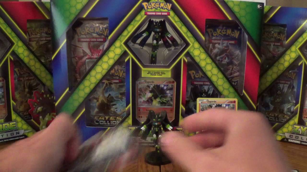 XY Zygarde Collection Figure Box Opening!